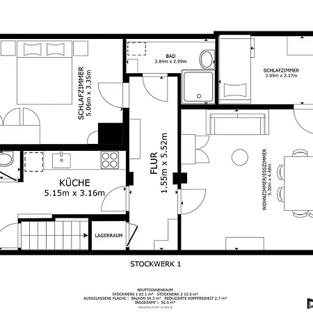 Heimatel - Altstadt-maisonette Mit Dachterrasse Appartamento